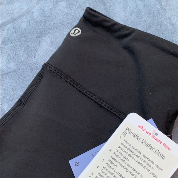 Lululemon wunder under crop III - Picture 5 of 5